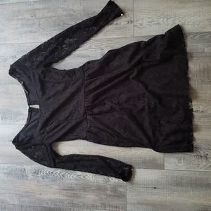 Long Sleeve Lace Dress